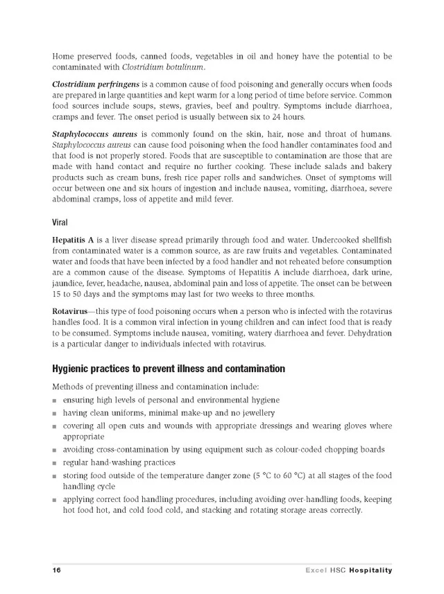 Excel HSC Year 12 Hospitality Study Guide - Image 10