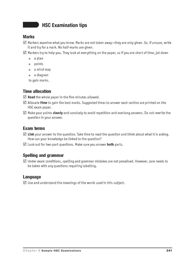Excel HSC Year 12 Hospitality Study Guide - Image 14