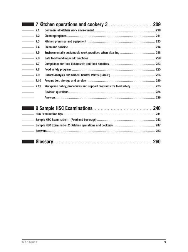 Excel HSC Year 12 Hospitality Study Guide - Image 5