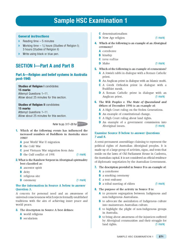 Excel HSC Year 12 Studies of Religion I and II Study Guide - Image 16