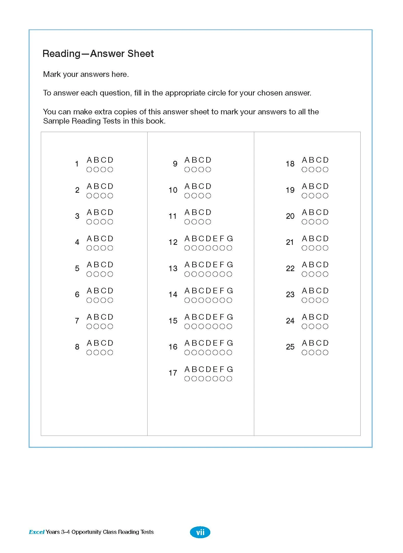 Excel Opportunity Class Test Bundle Years 3-5 - Image 10