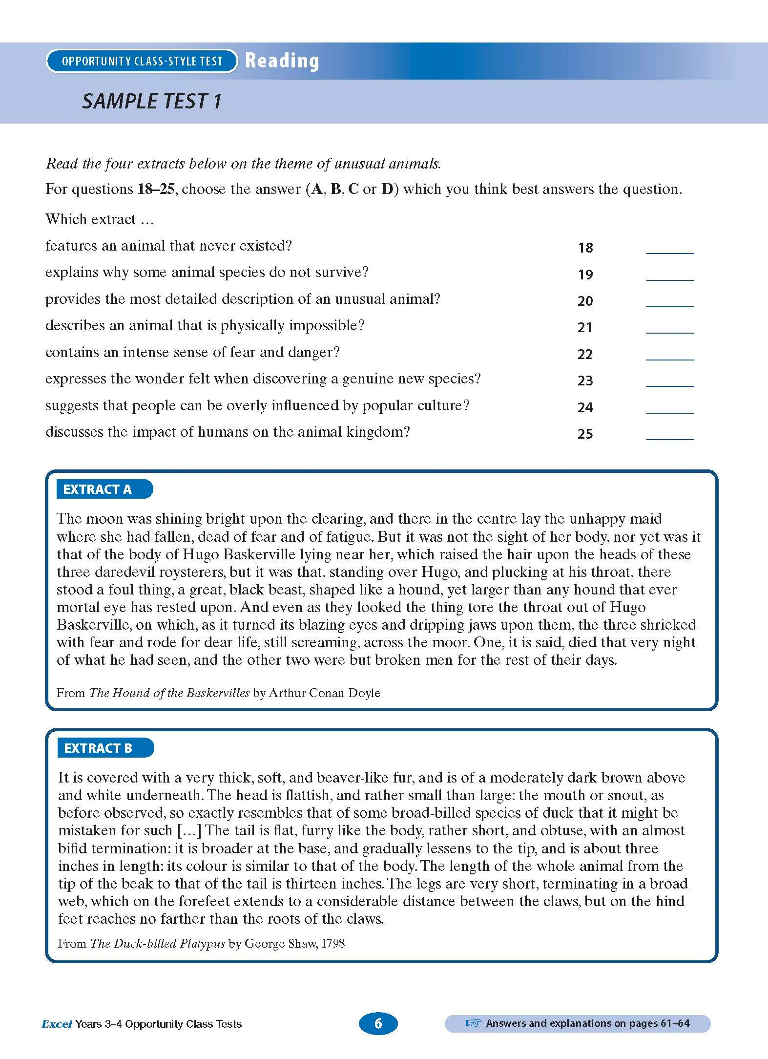 Excel Opportunity Class Tests Years 3-4 - Image 8