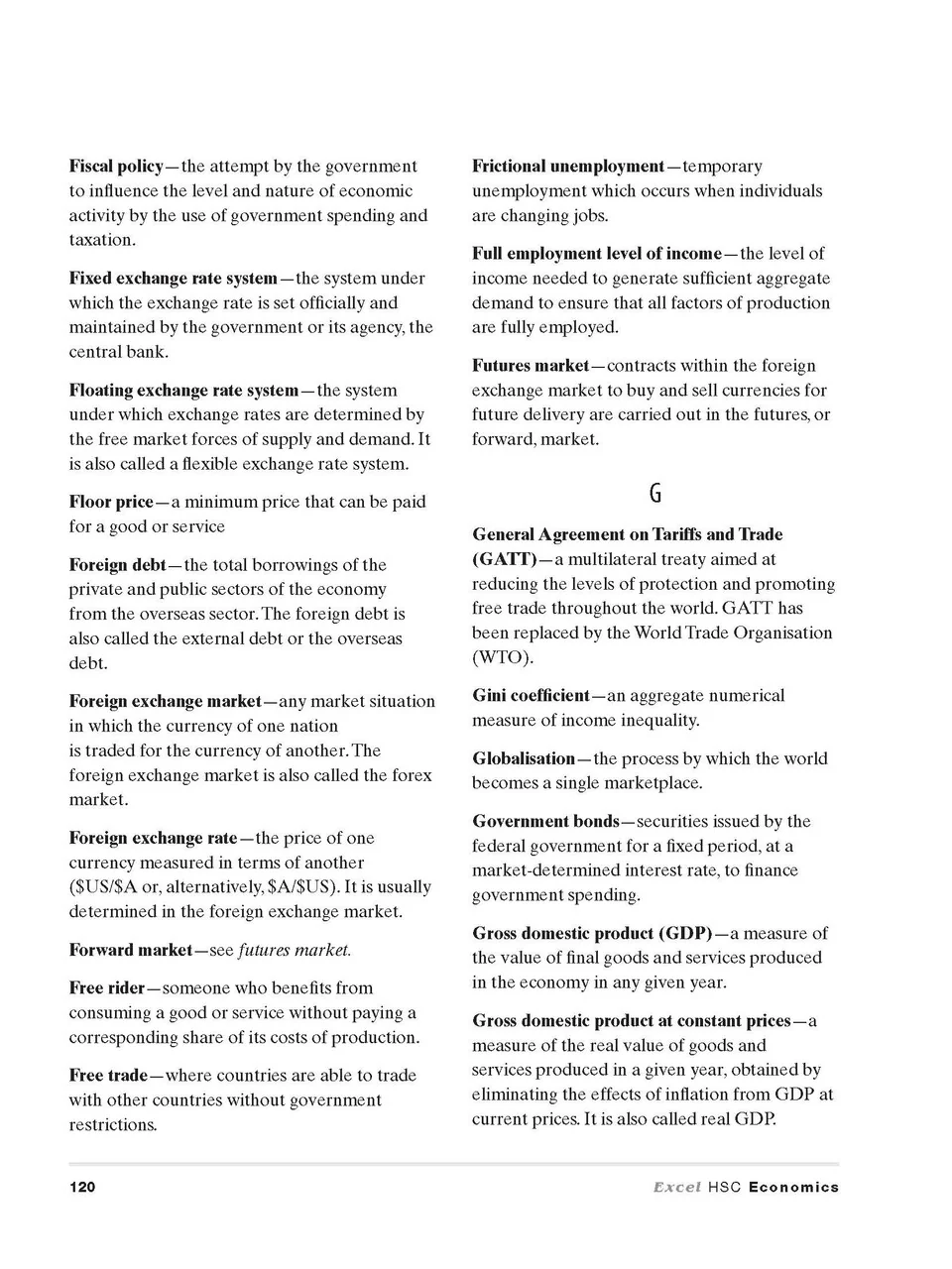Excel HSC Year 11 Economics Study Guide - Image 18