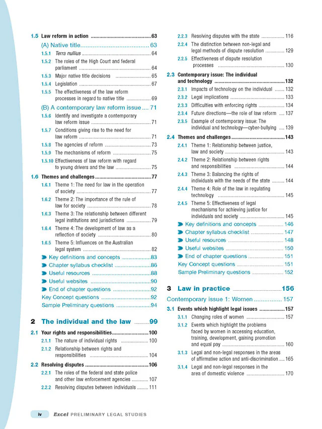 Excel HSC Year 11 Legal Studies Study Guide - Image 3