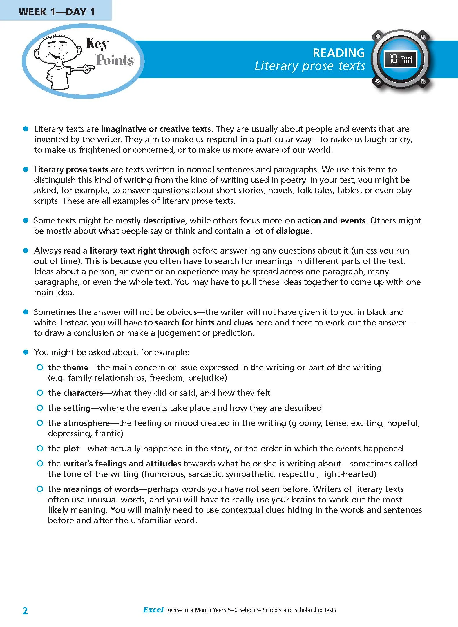 Excel Revise in a Month Selective Schools and Scholarship Tests Years 5-6 - Image 3