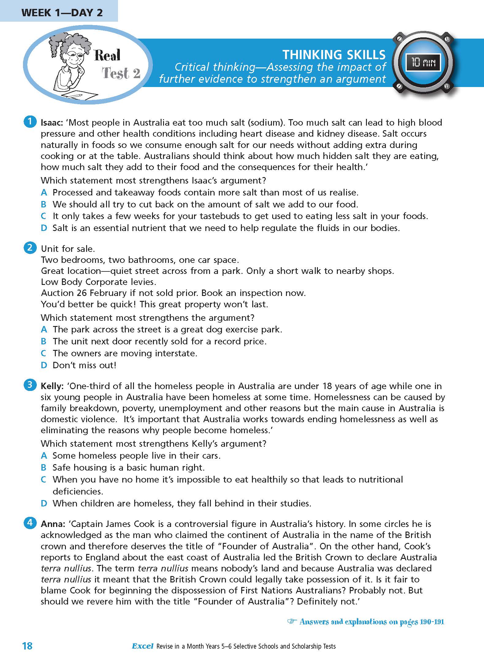 Excel Revise in a Month Selective Schools and Scholarship Tests Years 5-6 - Image 6