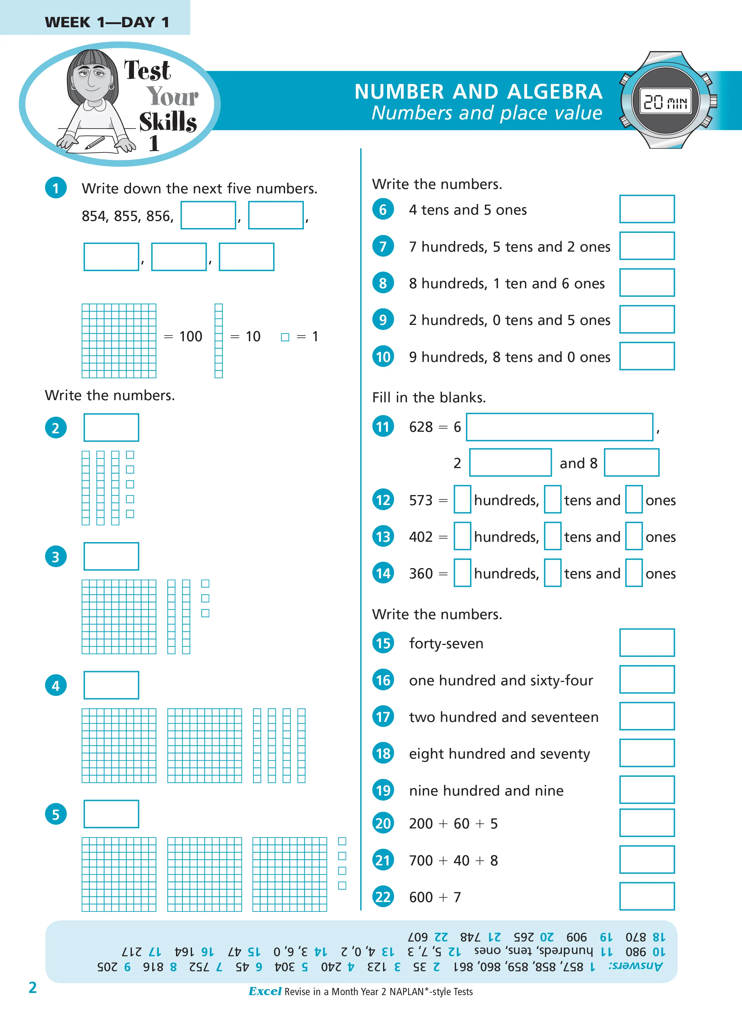 Excel Revise in a Month Year 2 NAPLAN*-style Tests - Image 4