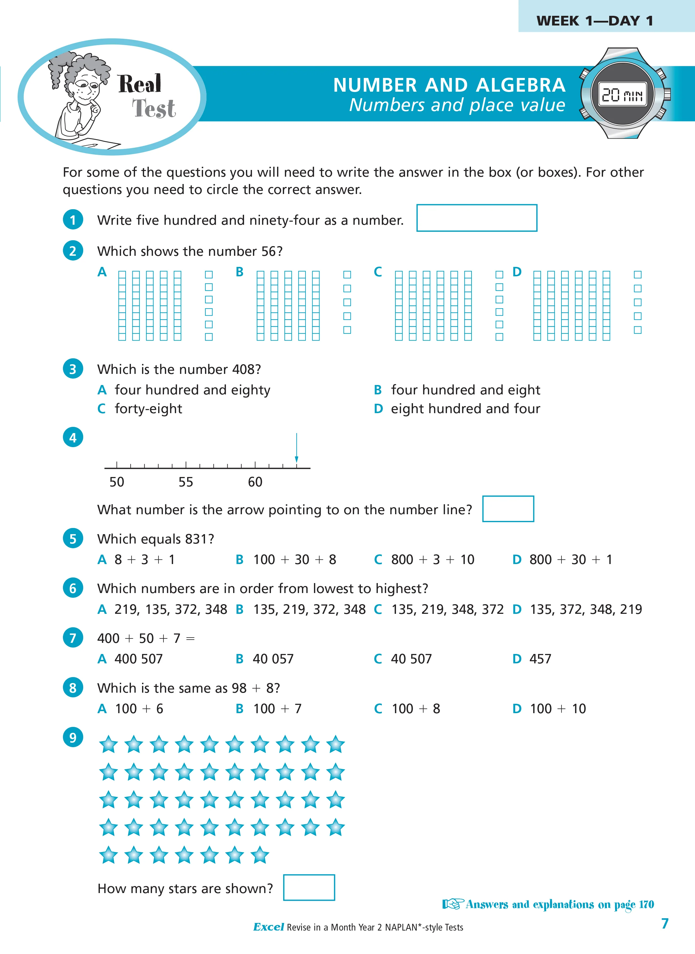 Excel Revise in a Month Year 2 NAPLAN*-style Tests - Image 6