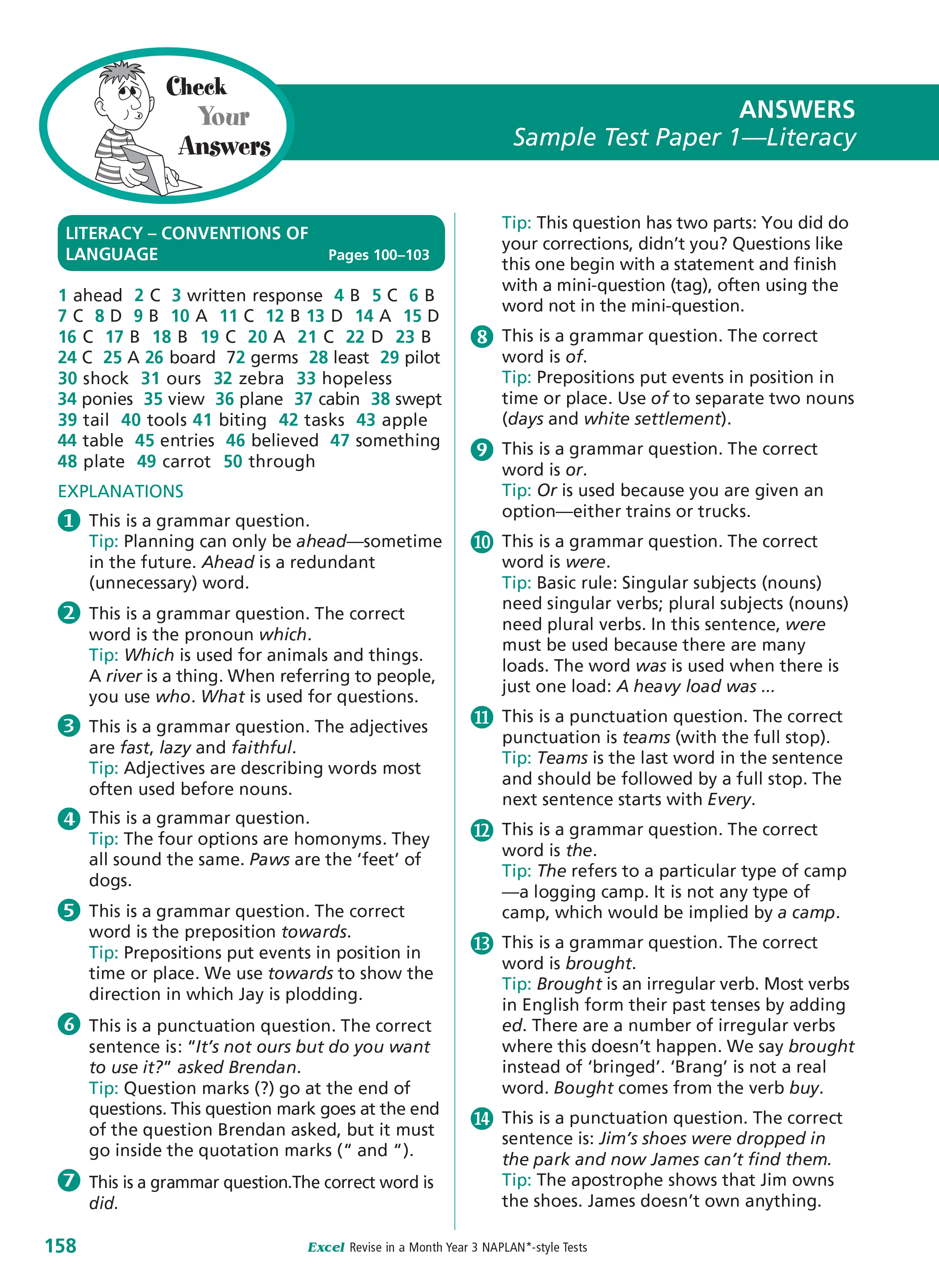 Excel Revise in a Month Year 3 NAPLAN*-style Tests - Image 12