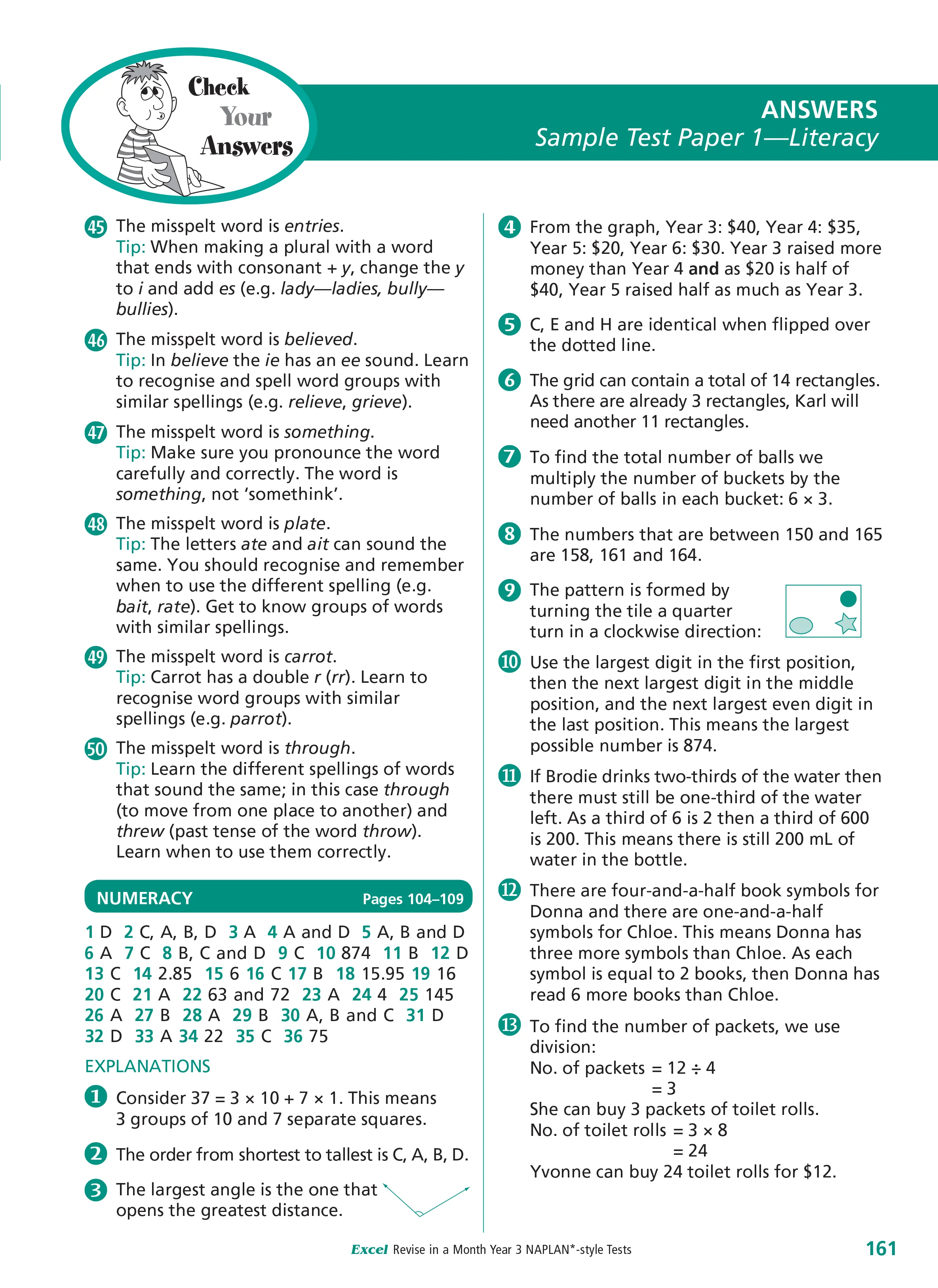 Excel Revise in a Month Year 3 NAPLAN*-style Tests - Image 13
