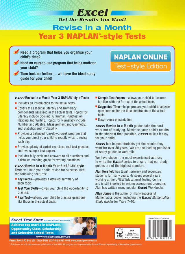 Excel Revise in a Month Year 3 NAPLAN*-style Tests - Image 14