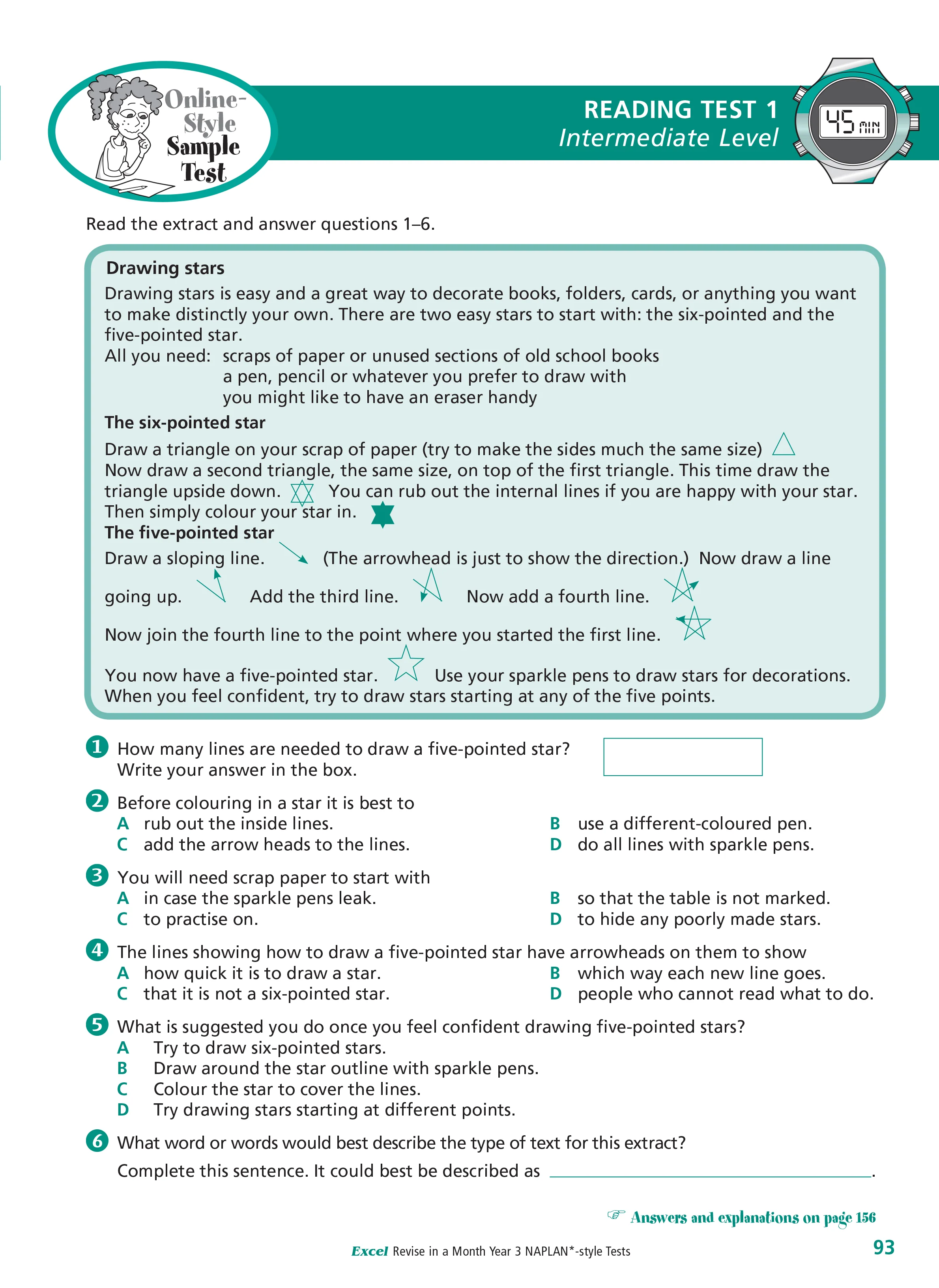 Excel Revise in a Month Year 3 NAPLAN*-style Tests - Image 8