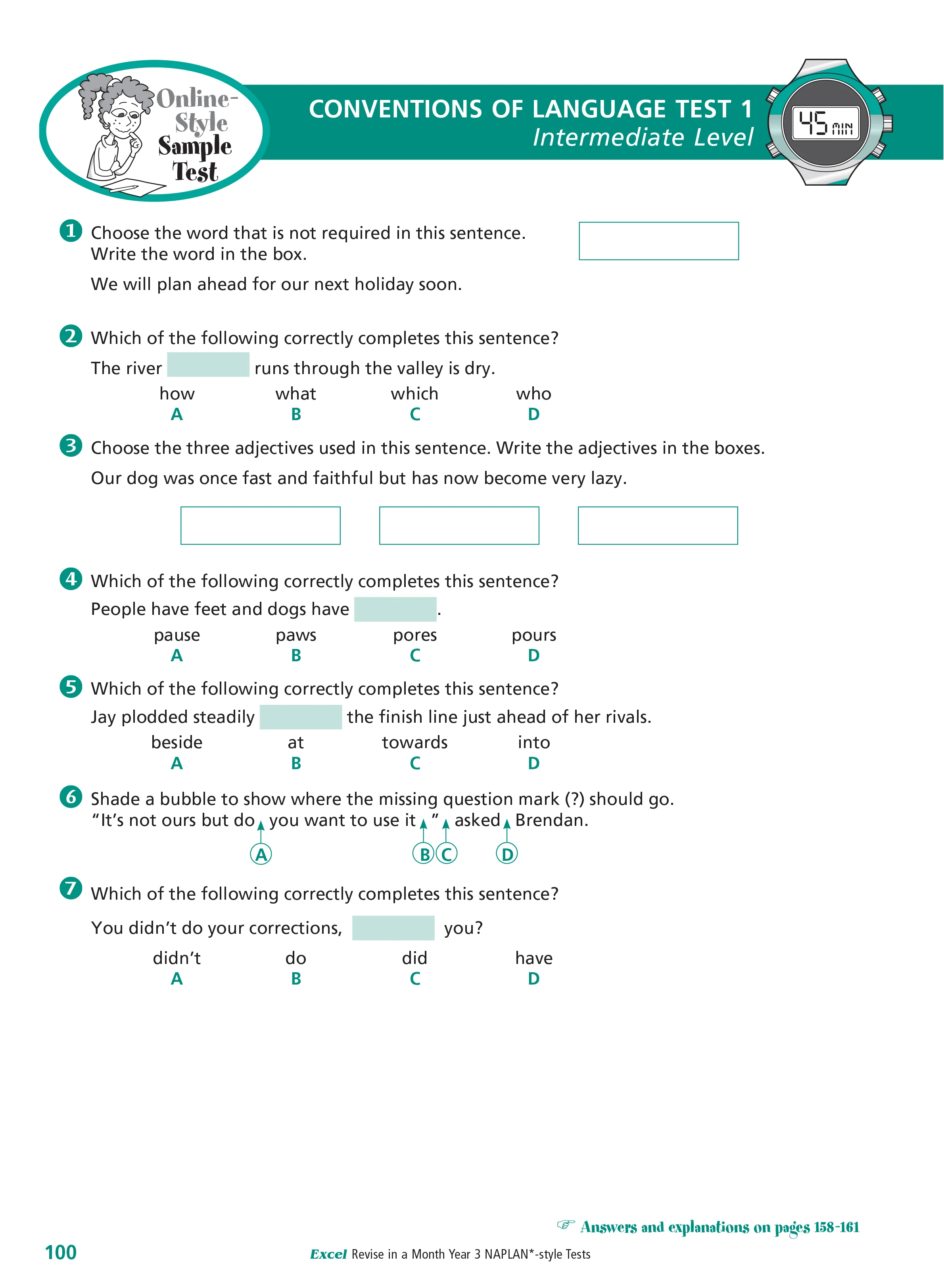 Excel Revise in a Month Year 3 NAPLAN*-style Tests - Image 9