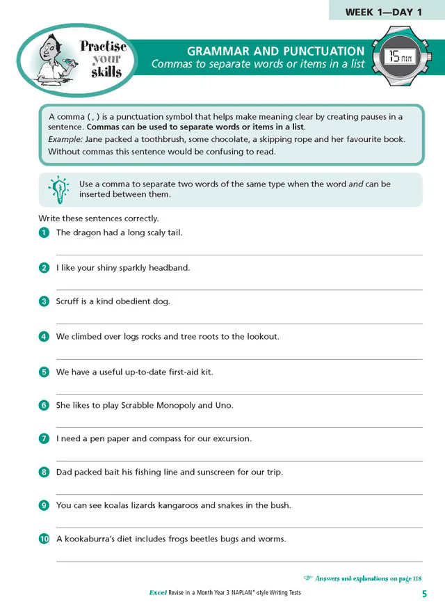 Excel Revise in a Month Year 3 NAPLAN*-style Writing Tests - Image 7