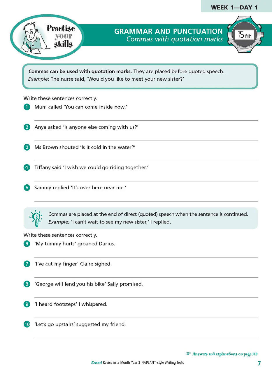 Excel Revise in a Month Year 3 NAPLAN*-style Writing Tests - Image 9