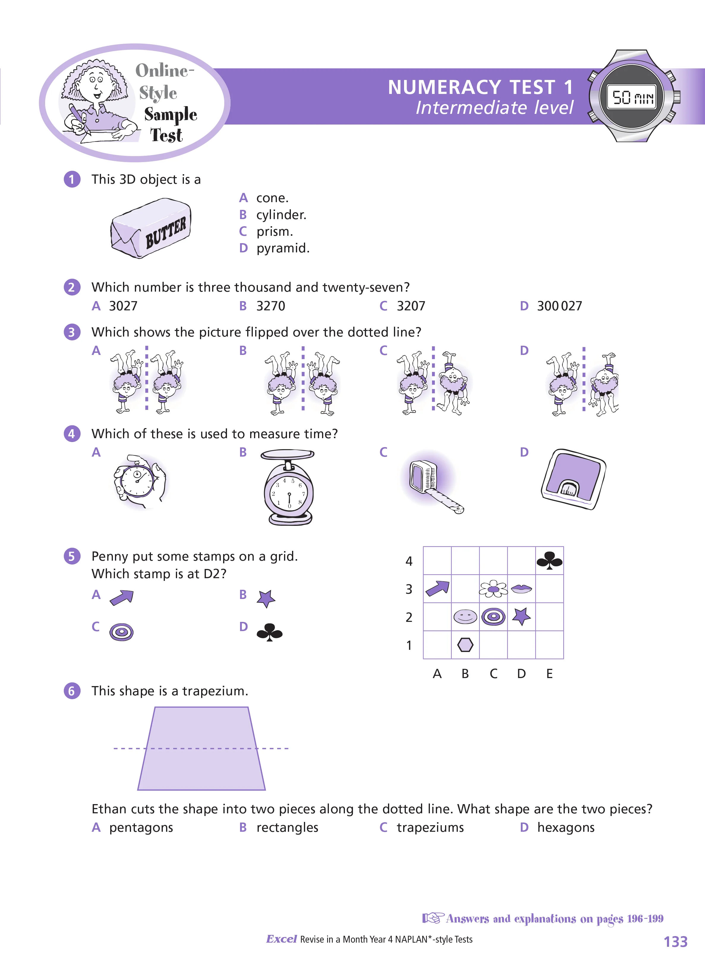 Excel Revise in a Month Year 4 NAPLAN*-style Tests - Image 11