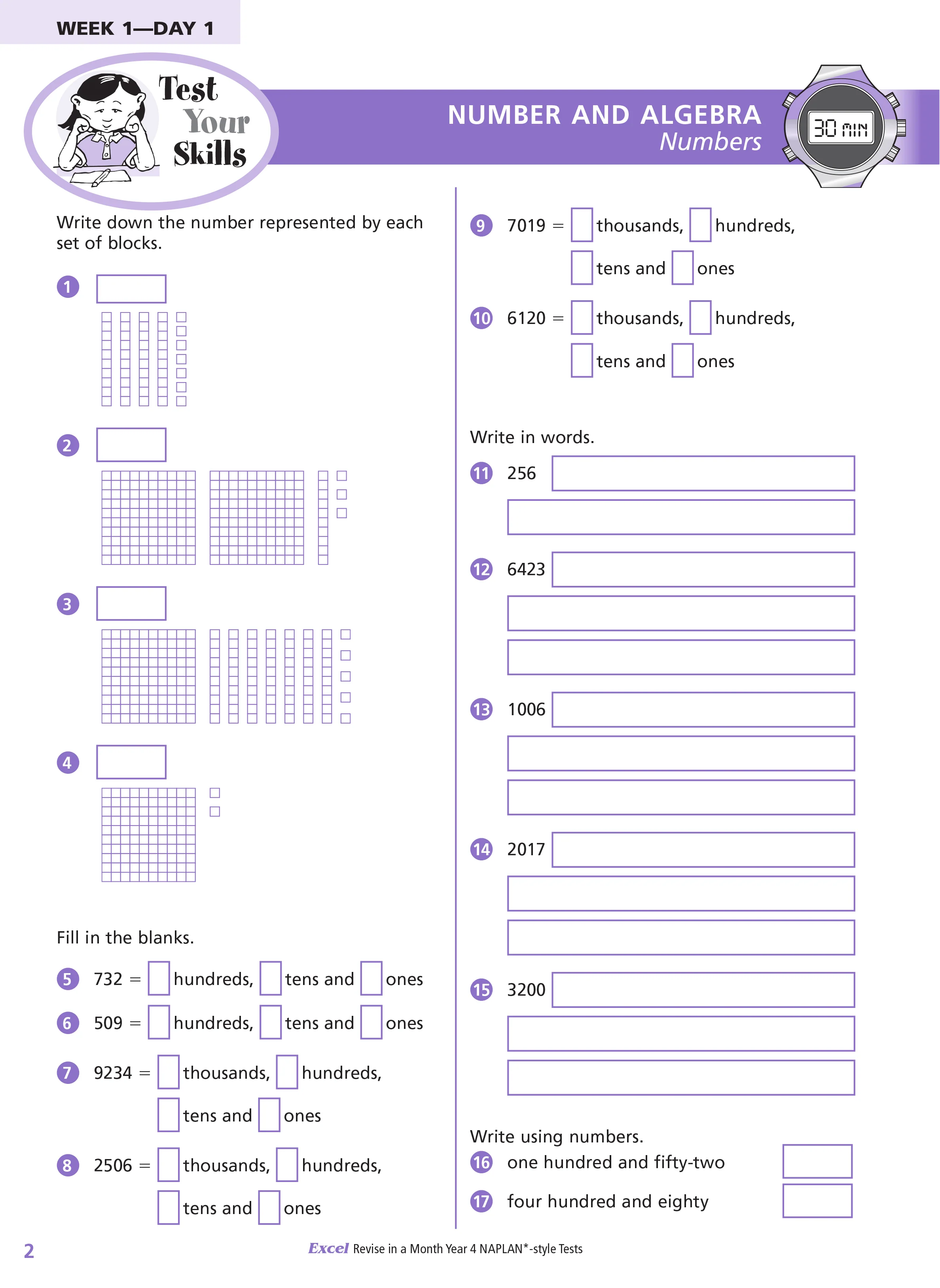Excel Revise in a Month Year 4 NAPLAN*-style Tests - Image 4