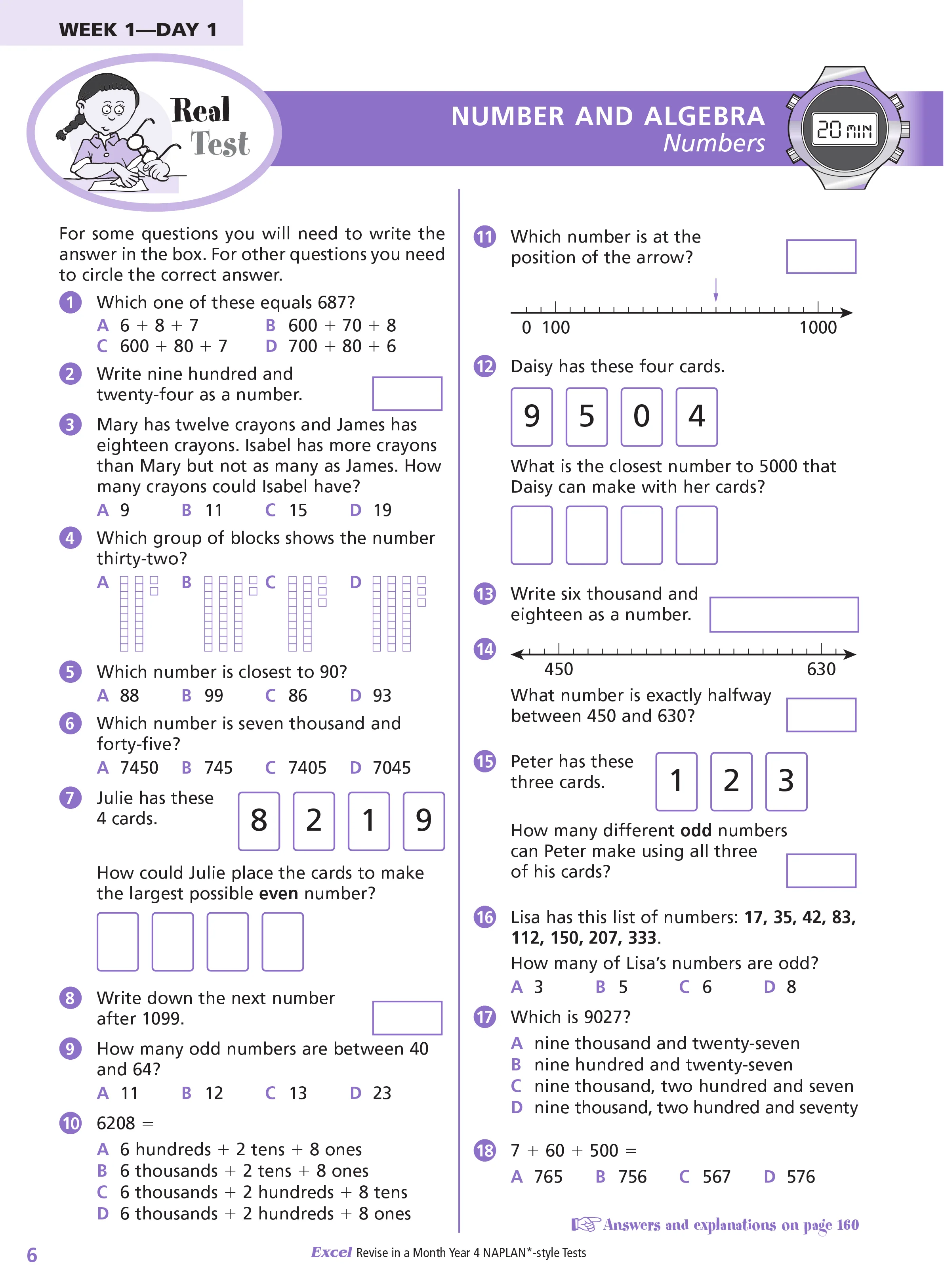 Excel Revise in a Month Year 4 NAPLAN*-style Tests - Image 6