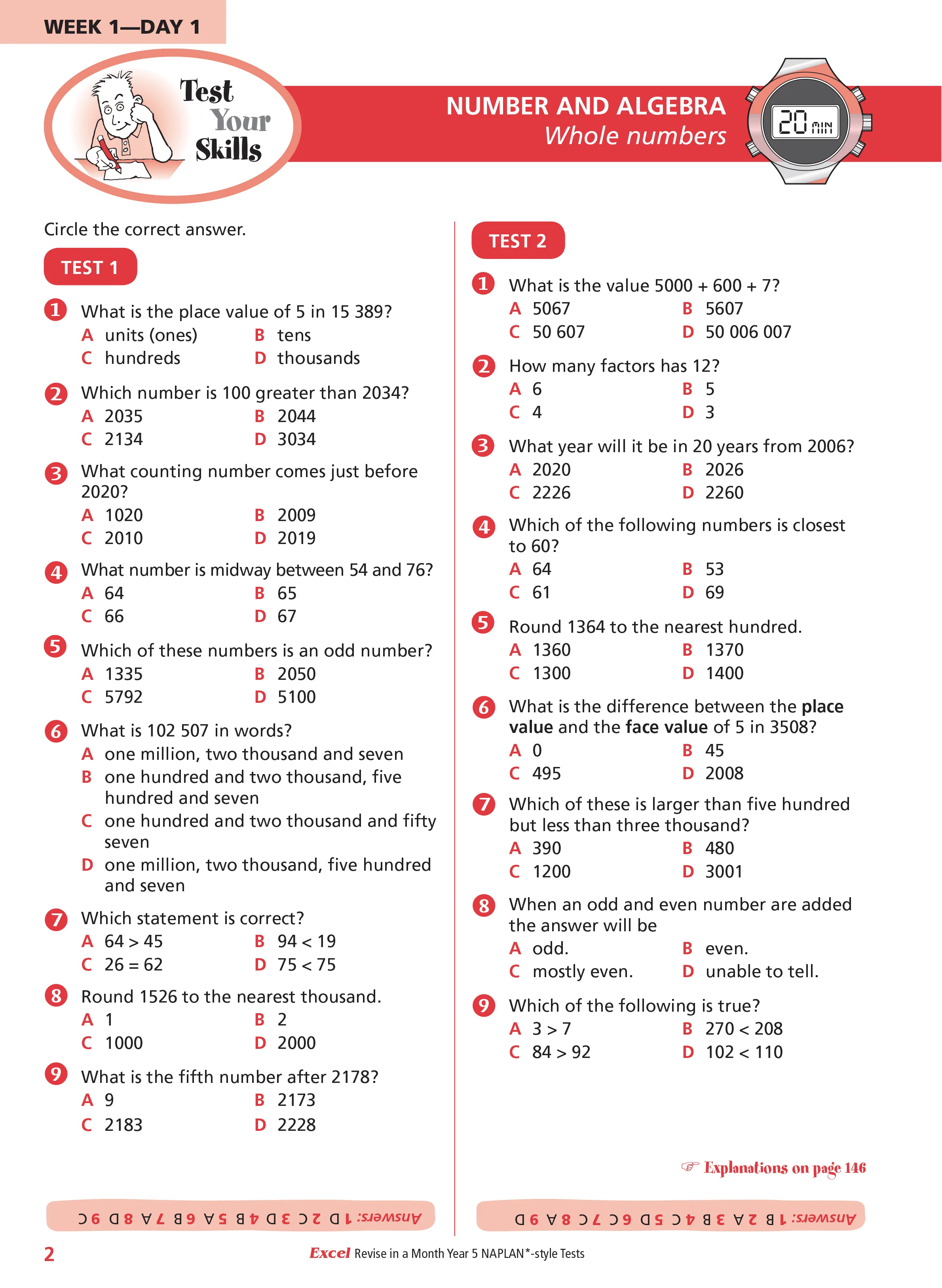 Excel Revise in a Month Year 5 NAPLAN*-style Tests - Image 4