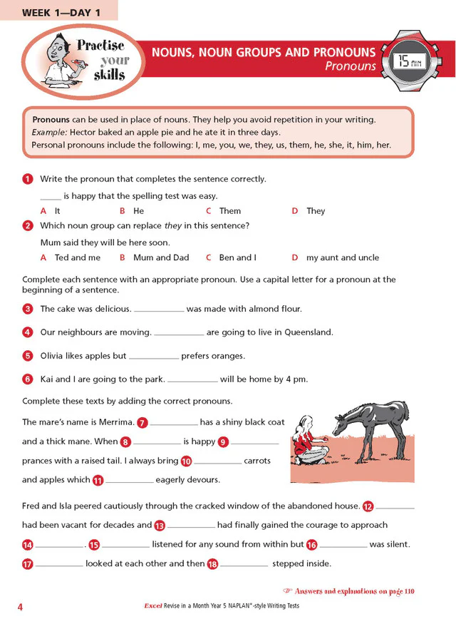 Excel Revise in a Month Year 5 NAPLAN*-style Writing Tests - Image 6