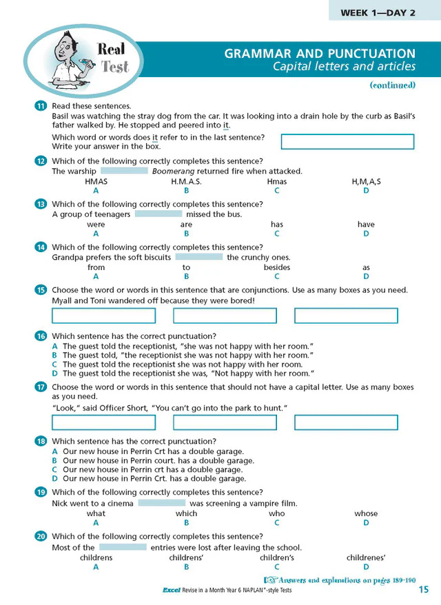 Excel Revise in a Month Year 6 NAPLAN*-style Tests - Image 11