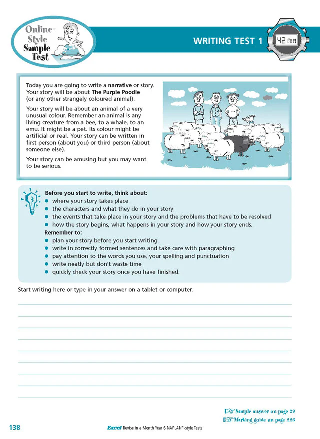 Excel Revise in a Month Year 6 NAPLAN*-style Tests - Image 17
