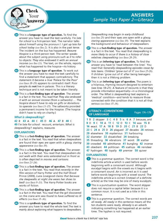 Excel Revise in a Month Year 6 NAPLAN*-style Tests - Image 18