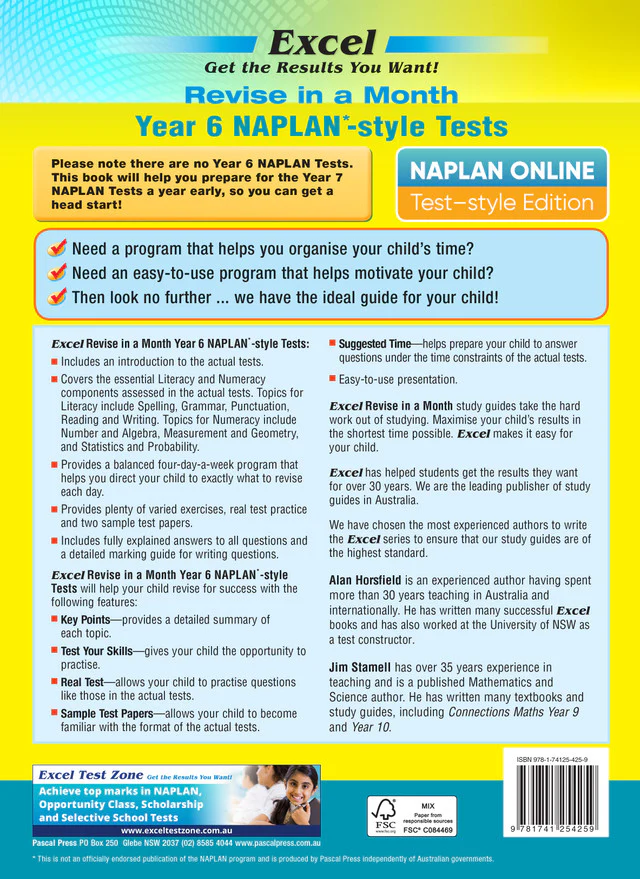 Excel Revise in a Month Year 6 NAPLAN*-style Tests - Image 19