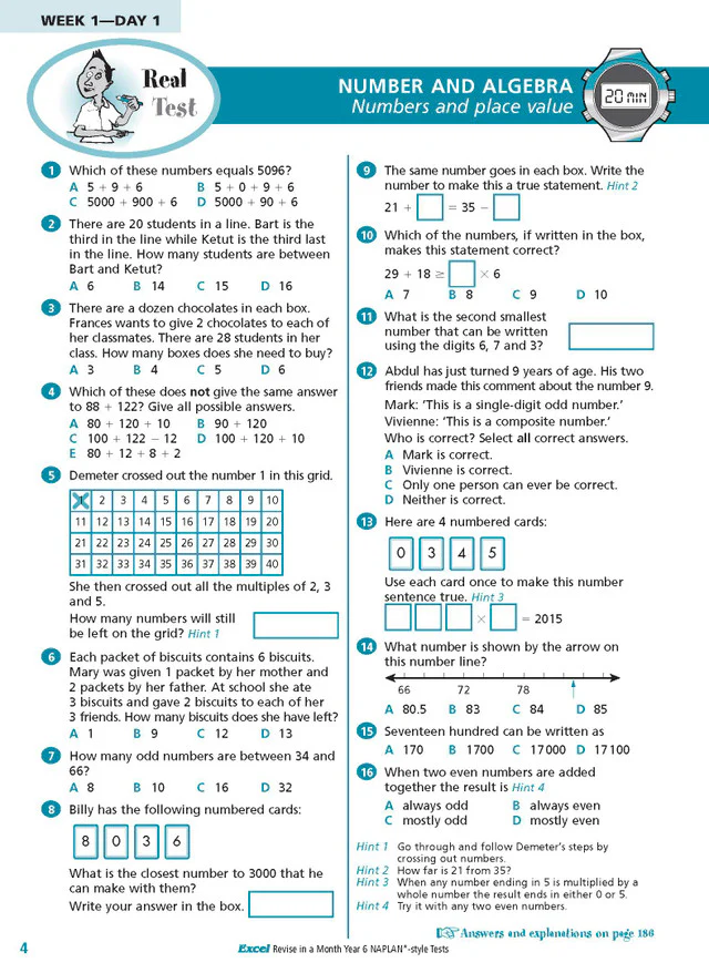 Excel Revise in a Month Year 6 NAPLAN*-style Tests - Image 6