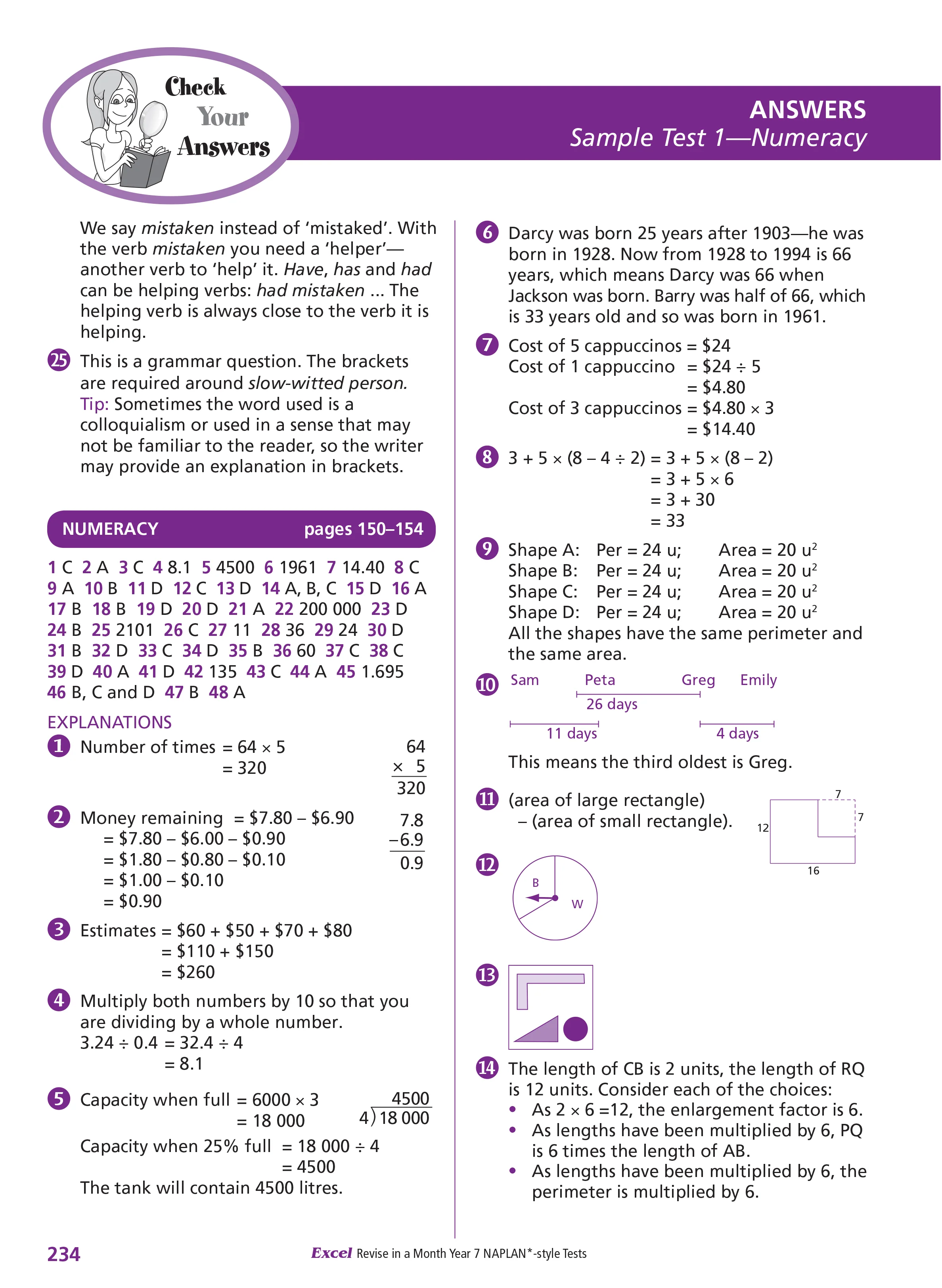 Excel Revise in a Month Year 7 NAPLAN*-style Tests - Image 14