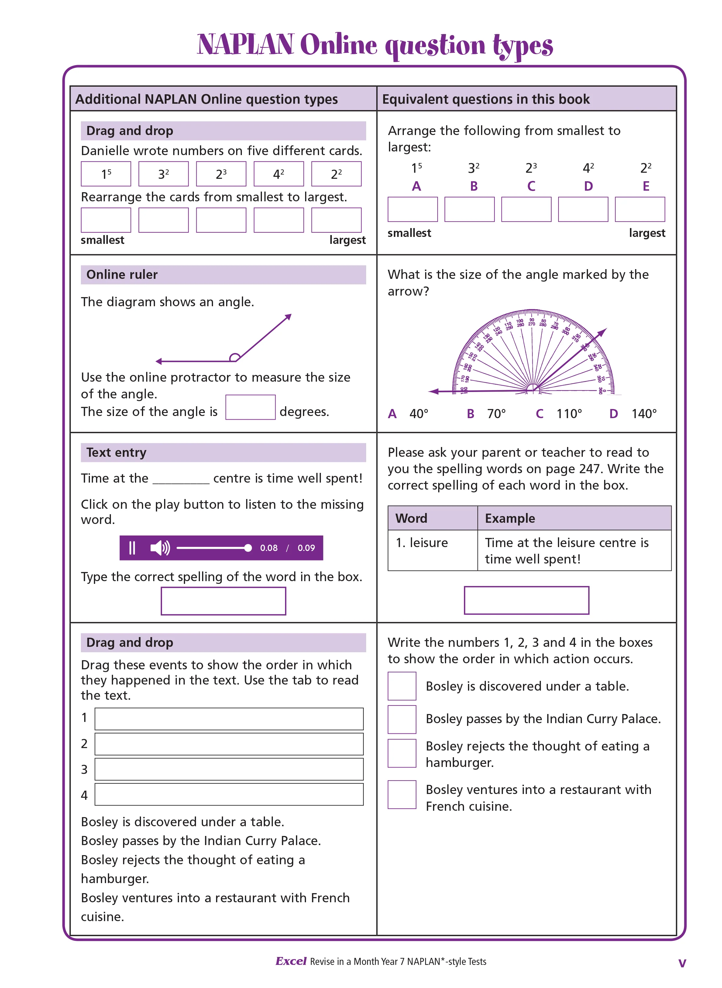 Excel Revise in a Month Year 7 NAPLAN*-style Tests - Image 3
