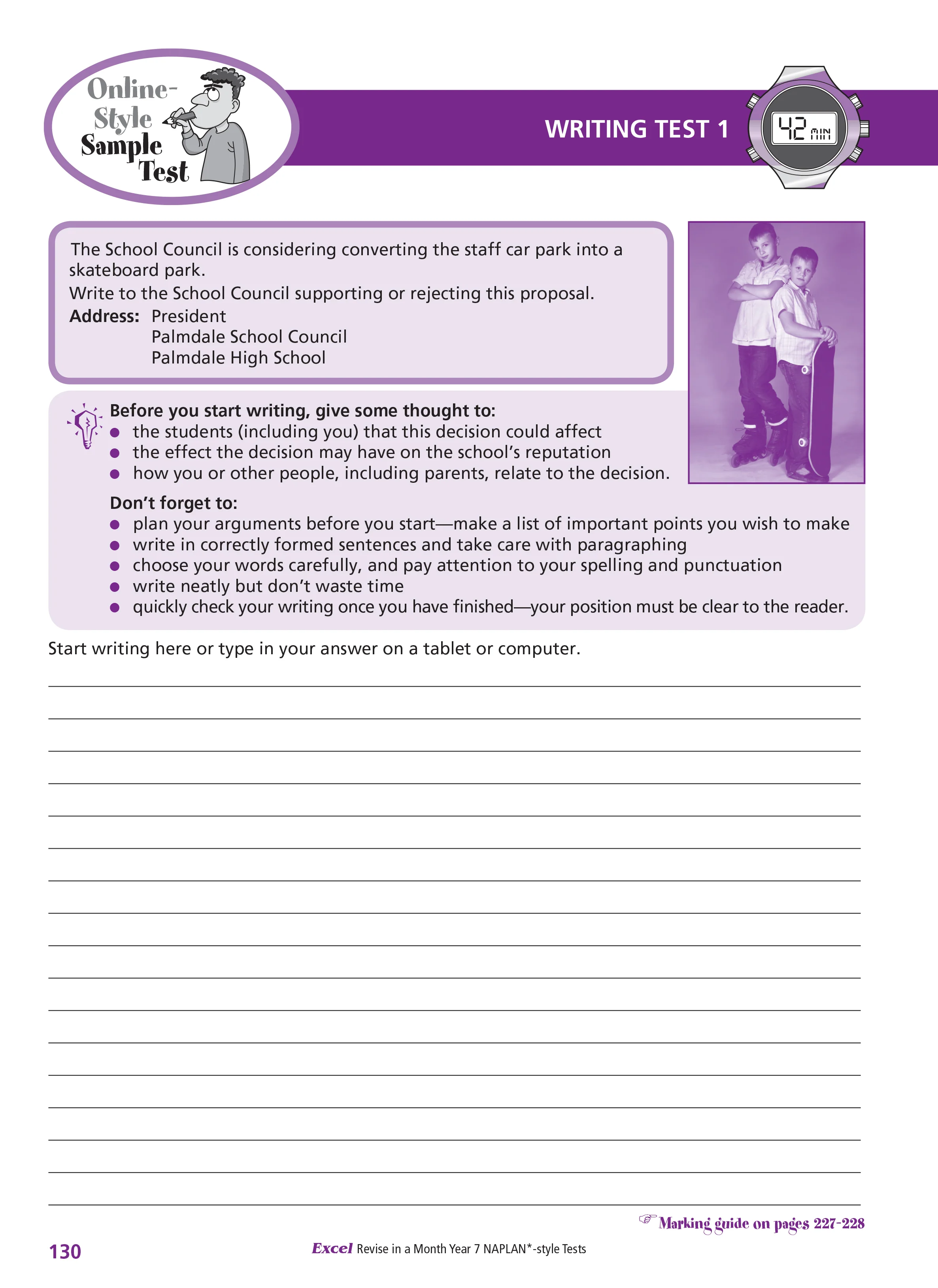 Excel Revise in a Month Year 7 NAPLAN*-style Tests - Image 8
