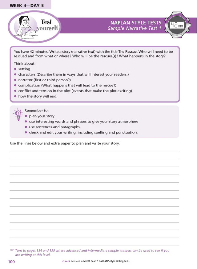 Excel Revise in a Month Year 7 NAPLAN*-style Writing Tests - Image 11