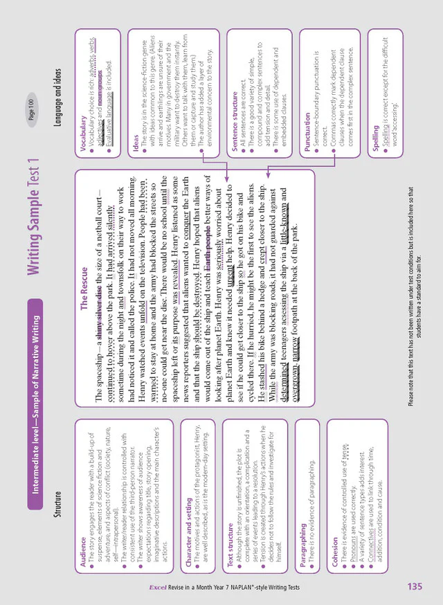 Excel Revise in a Month Year 7 NAPLAN*-style Writing Tests - Image 14