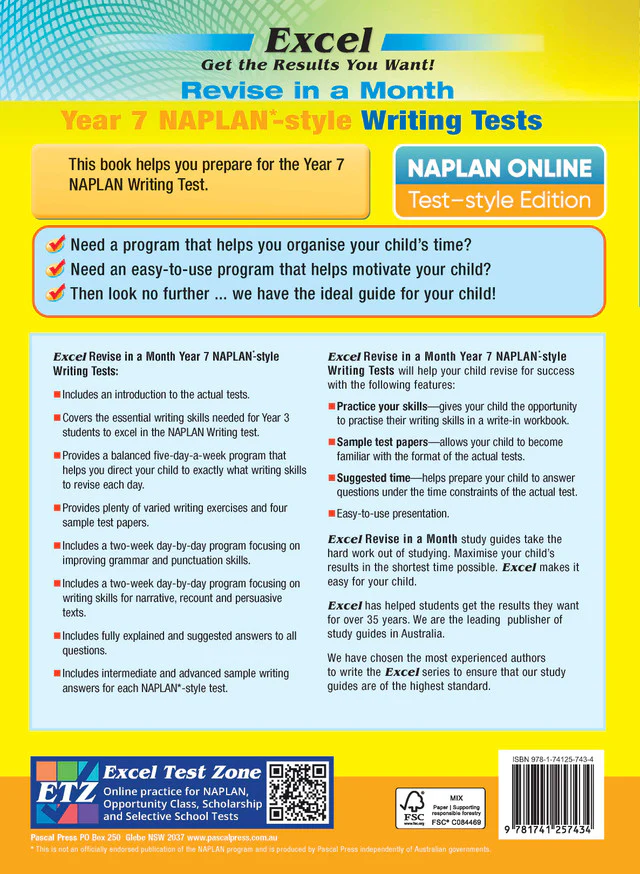 Excel Revise in a Month Year 7 NAPLAN*-style Writing Tests - Image 15