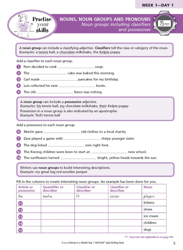 Excel Revise in a Month Year 7 NAPLAN*-style Writing Tests - Image 7