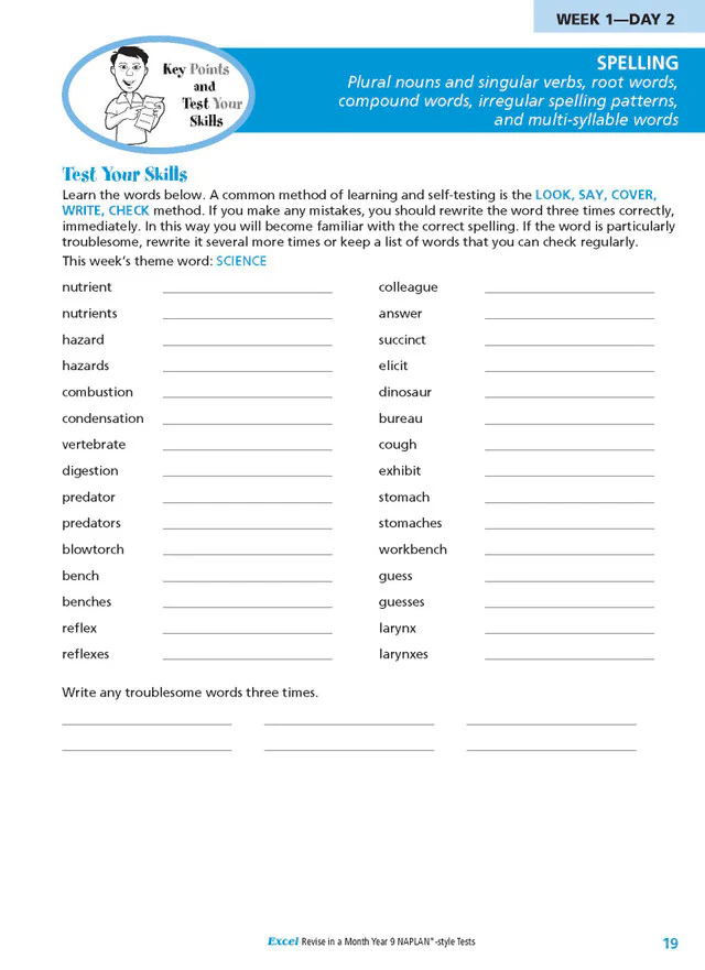 Excel Revise in a Month Year 9 NAPLAN*-style Tests - Image 12
