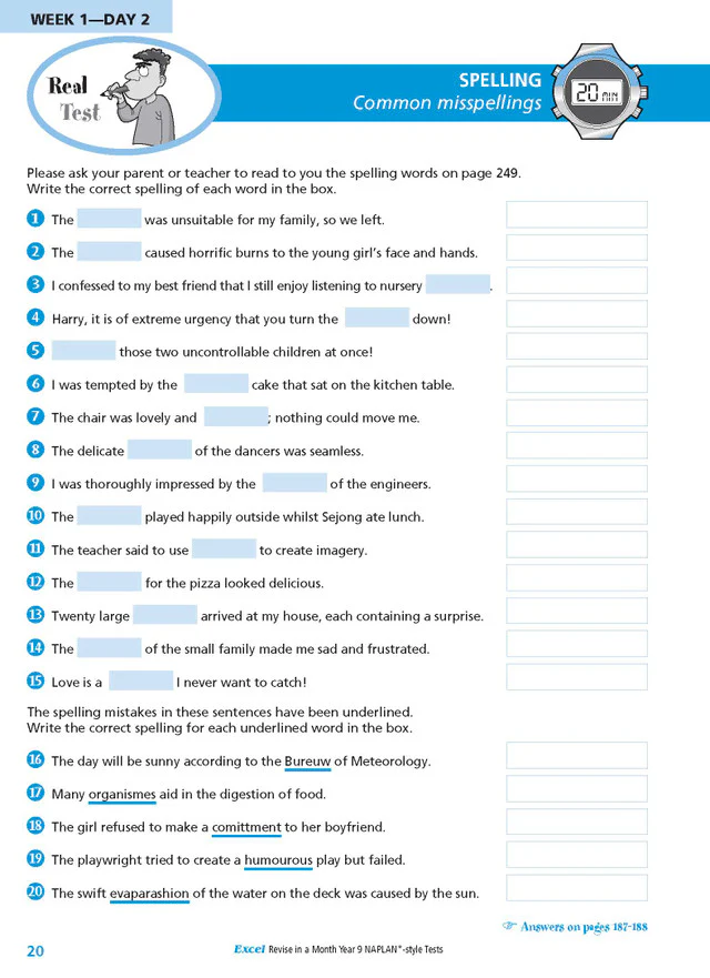 Excel Revise in a Month Year 9 NAPLAN*-style Tests - Image 13