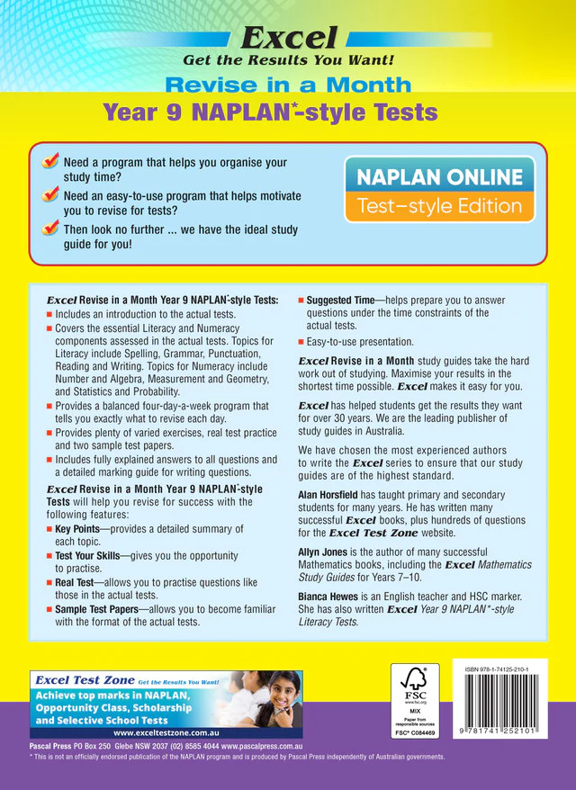 Excel Revise in a Month Year 9 NAPLAN*-style Tests - Image 20