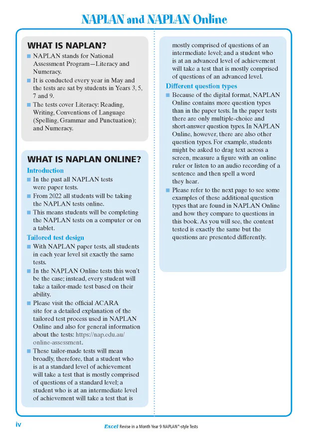 Excel Revise in a Month Year 9 NAPLAN*-style Tests - Image 3