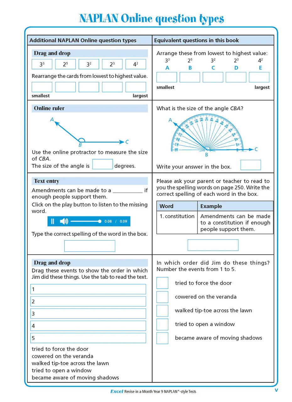 Excel Revise in a Month Year 9 NAPLAN*-style Tests - Image 4