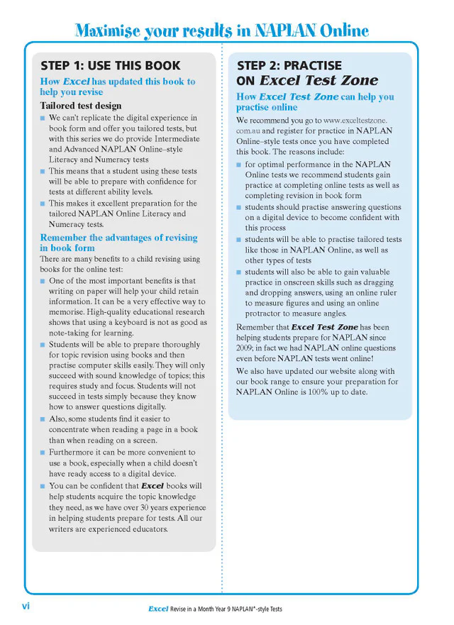 Excel Revise in a Month Year 9 NAPLAN*-style Tests - Image 5