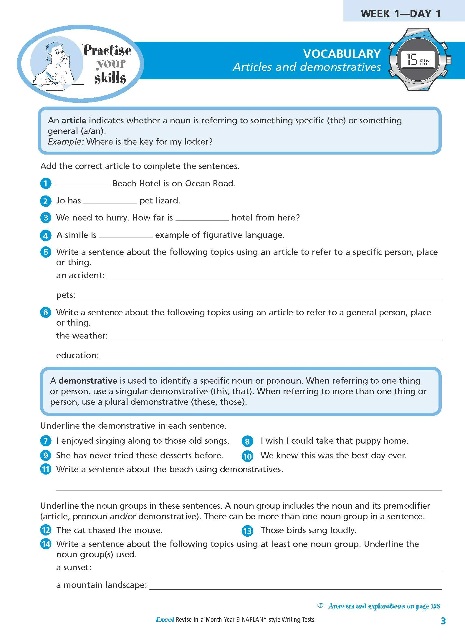 Excel Revise in a Month Year 9 NAPLAN*-style Writing Tests - Image 5
