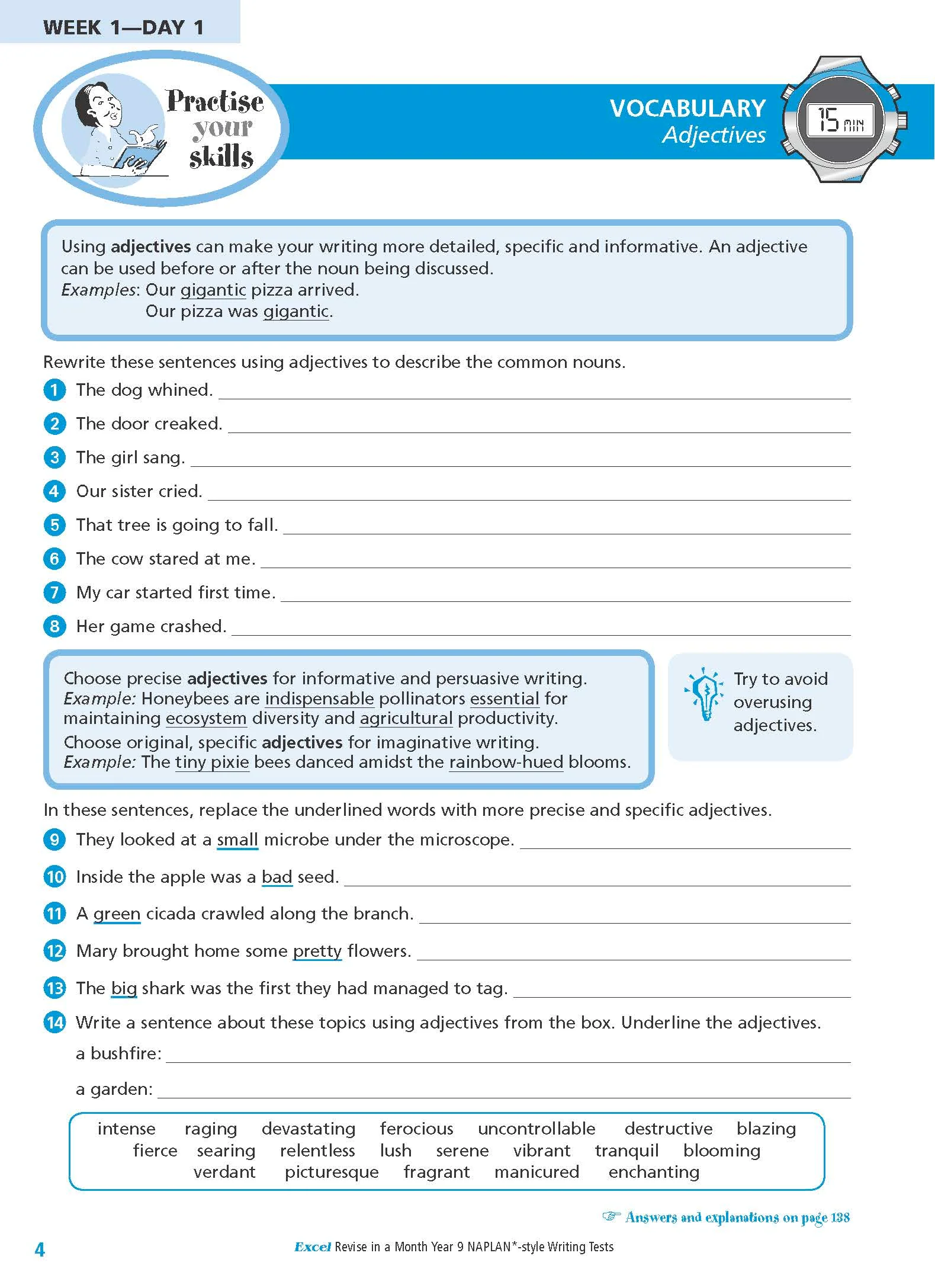 Excel Revise in a Month Year 9 NAPLAN*-style Writing Tests - Image 6