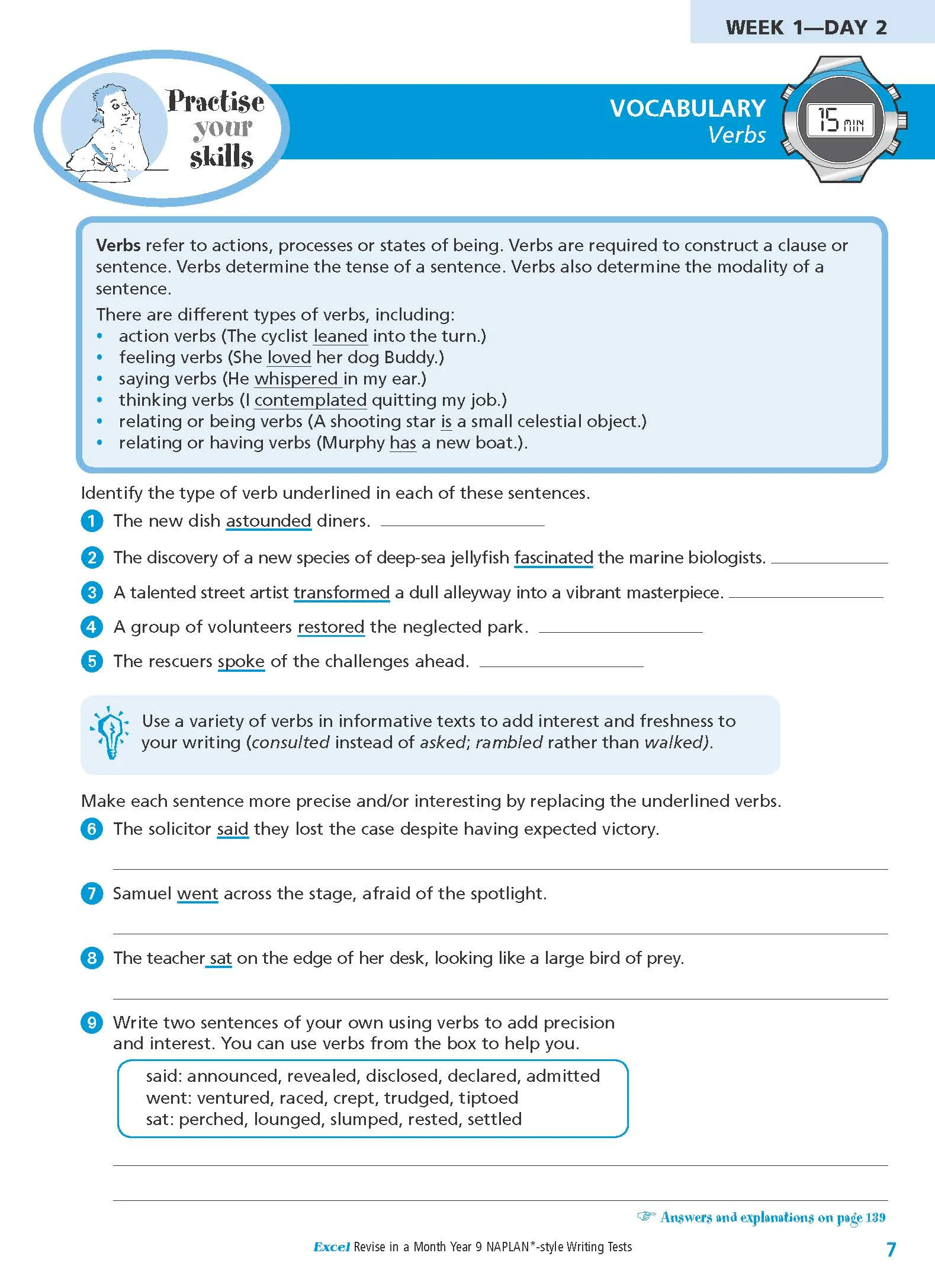 Excel Revise in a Month Year 9 NAPLAN*-style Writing Tests - Image 9