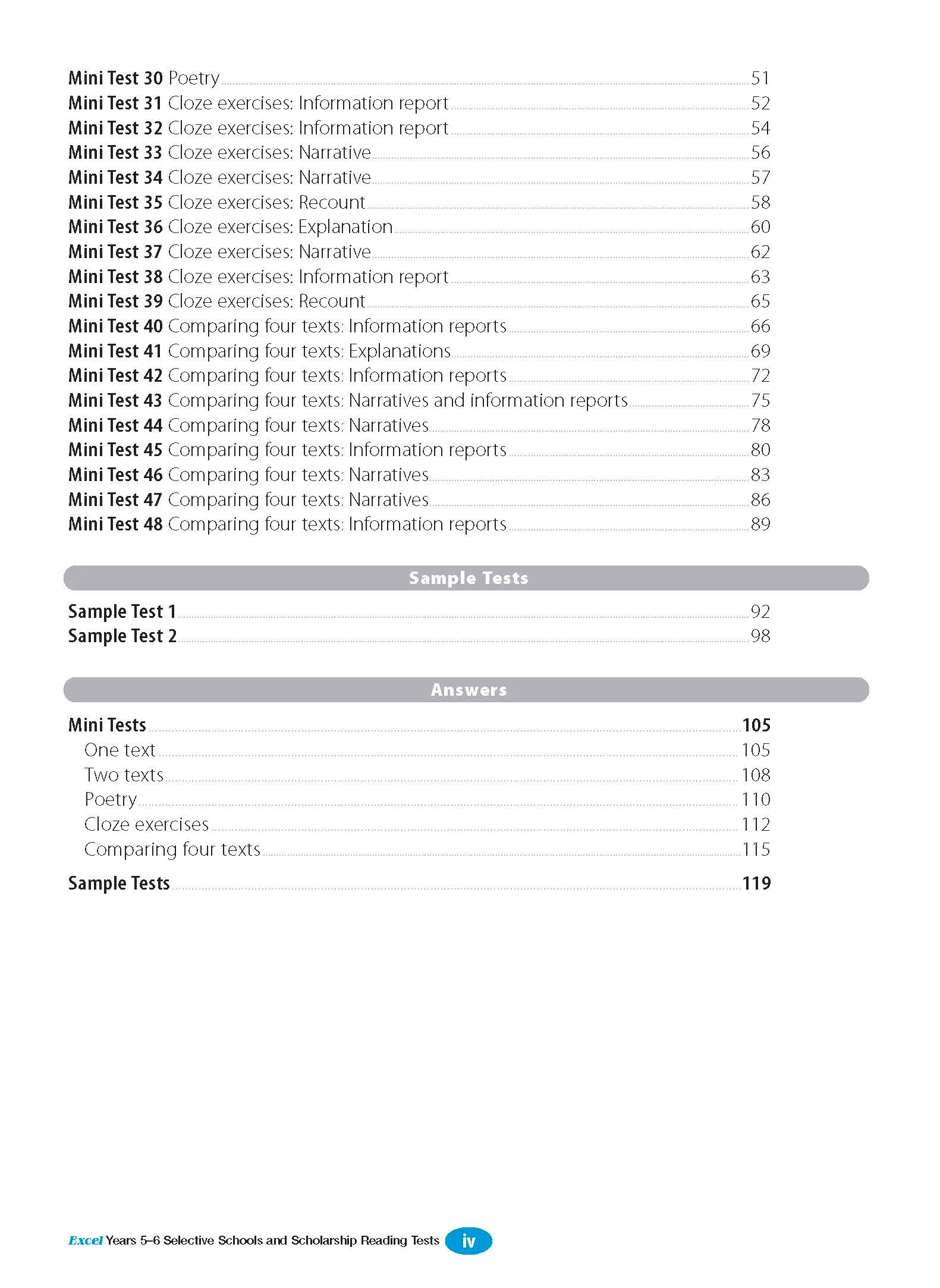 Excel Selective Schools and Scholarship Bundle Years 5-6 - Image 10