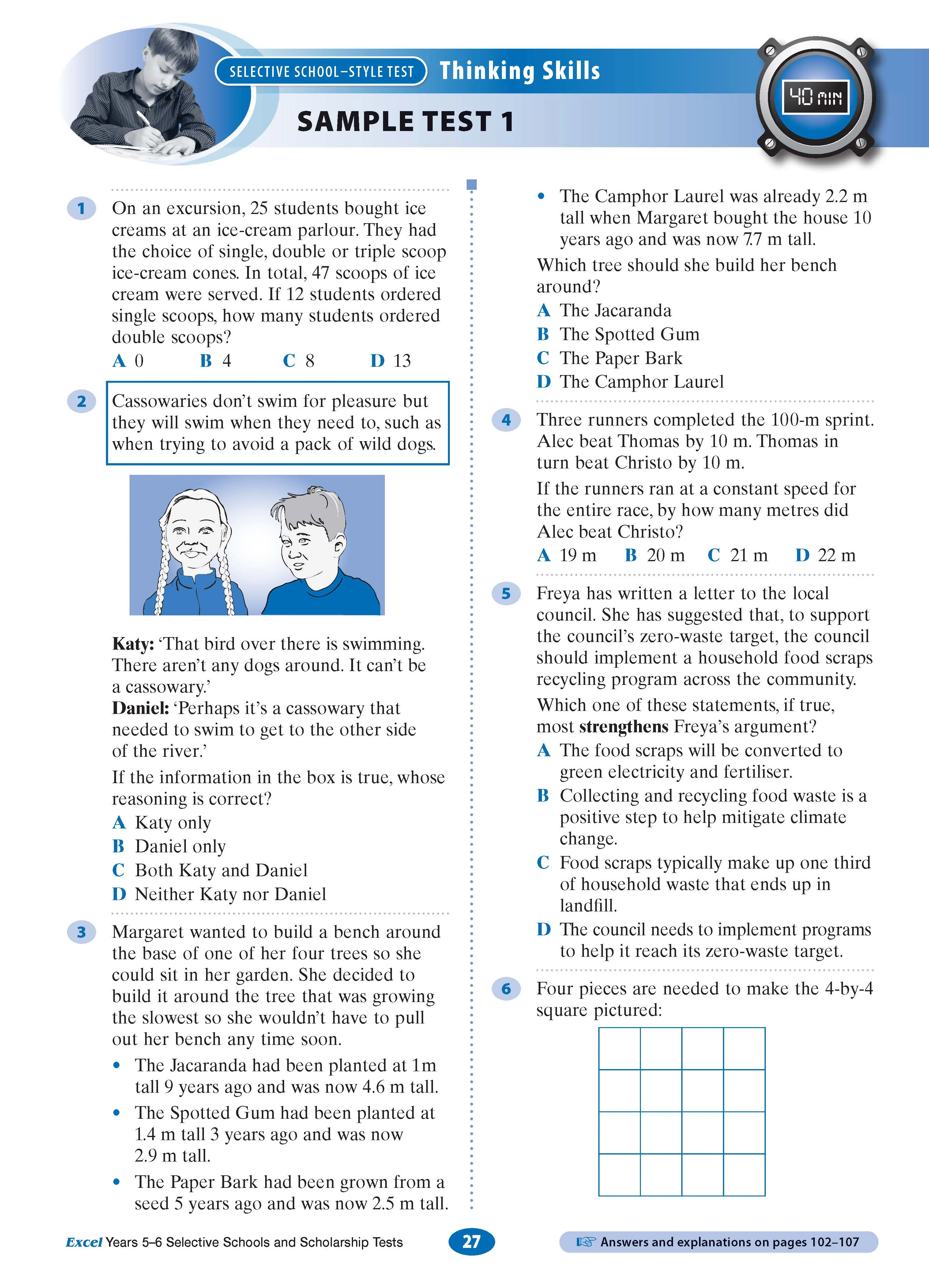 Excel Selective Schools and Scholarship Tests Years 5-6 - Image 6