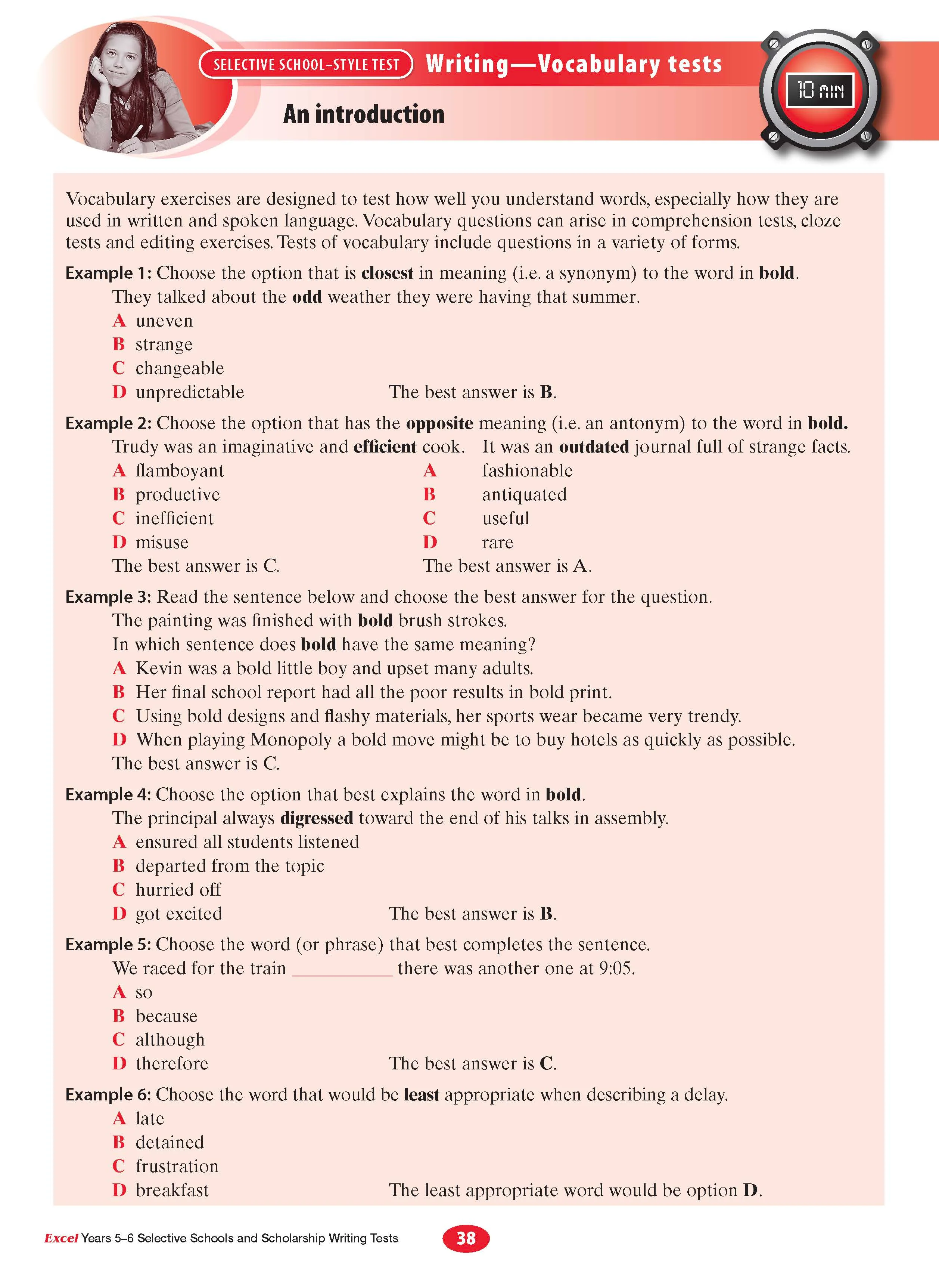 Excel Selective Schools and Scholarship Writing Tests Years 5-6 - Image 7
