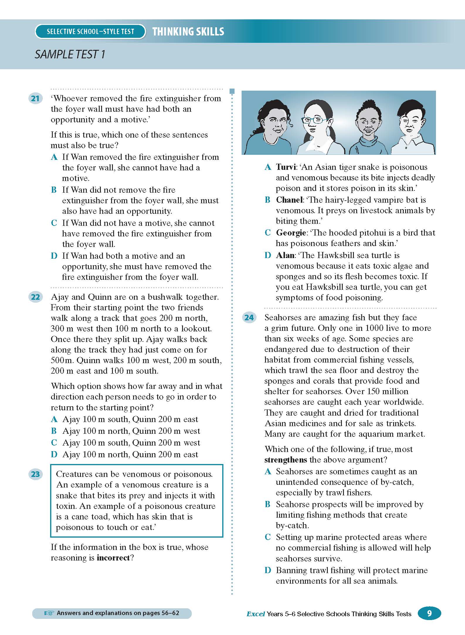 Excel Selective Schools and Scholarship Thinking Skills Tests Years 5-6 - Image 11