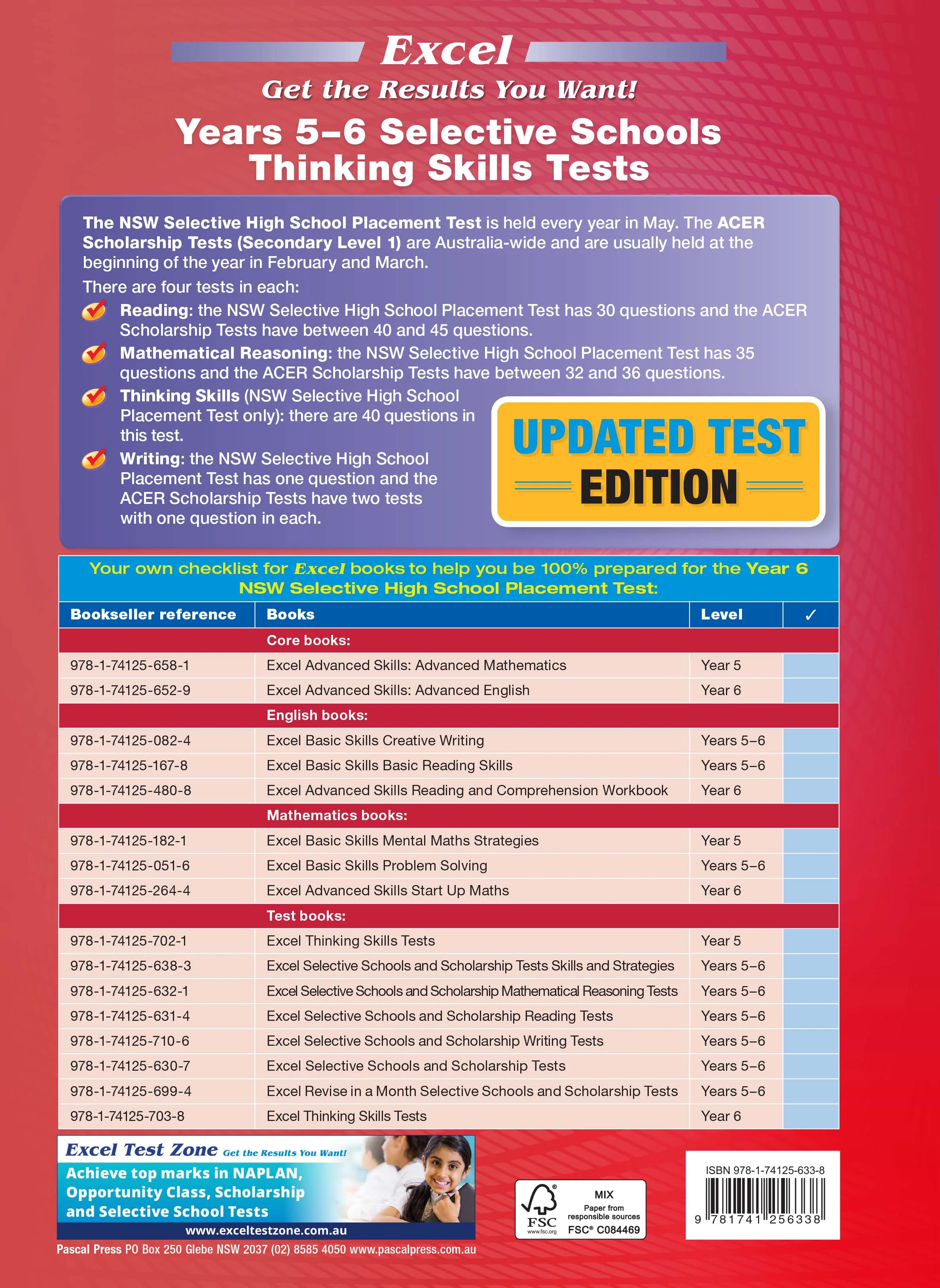 Excel Selective Schools and Scholarship Thinking Skills Tests Years 5-6 - Image 15